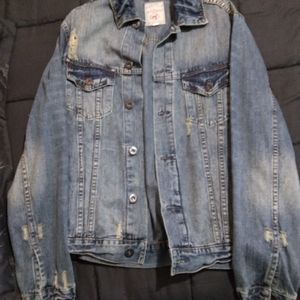 Red Camel Denim Jacket